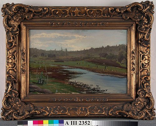 Bulrush Harvest, 1877, Fanny Churberg