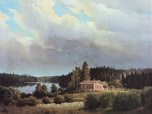 View from Haminalahti (1877), 1877, Ferdinand von Wright