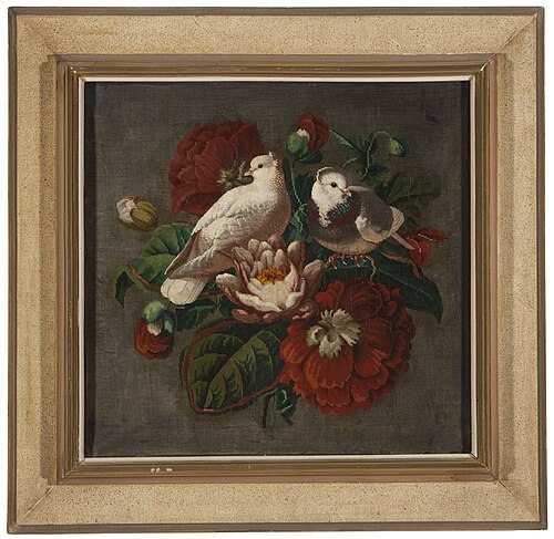 Doves and Flowers, , Ferdinand von Wright