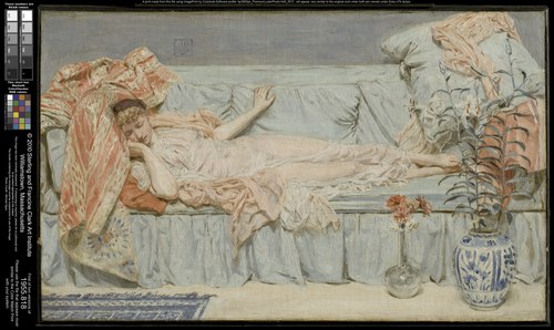 Lilies, 1866, Albert Joseph Moore