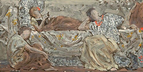 Study for "Reading Aloud", 1880, Albert Joseph Moore