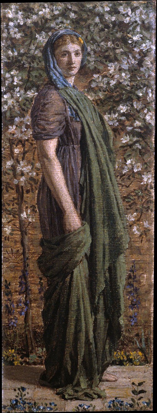 A Flower Walk, 1874, Albert Joseph Moore