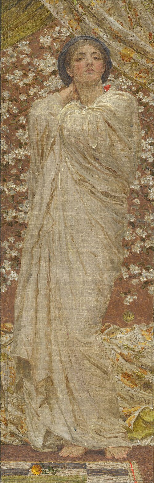 Study for "Blossoms", 1881, Albert Joseph Moore