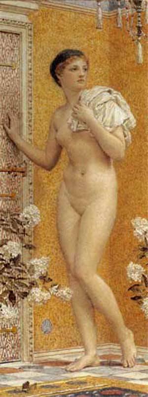 A Yellow Room, 1880, Albert Joseph Moore