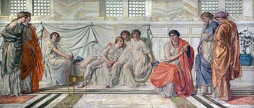 The Shulamite, 1865, Albert Joseph Moore