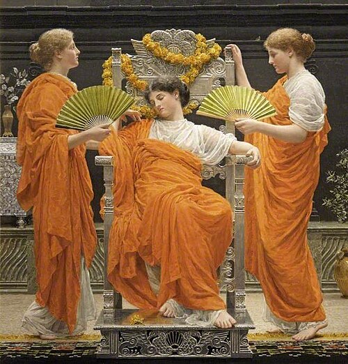 Midsummer, 1887, Albert Joseph Moore