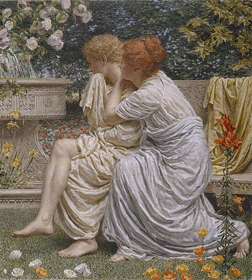 An Idyll, 1893, Albert Joseph Moore