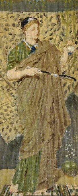 Battledore and Shuttlecock, , Albert Joseph Moore