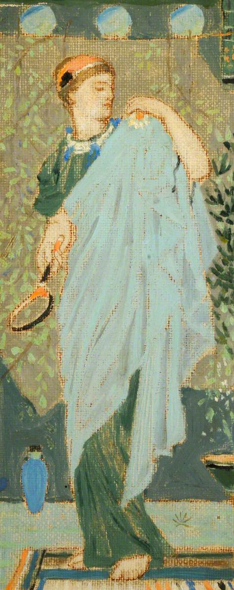 Battledore and Shuttlecock, , Albert Joseph Moore