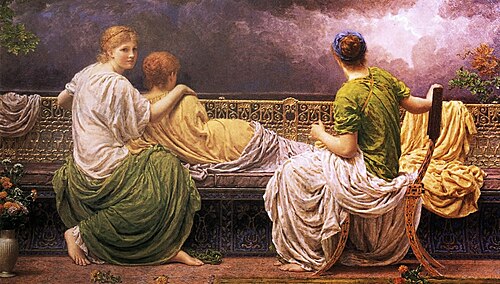 Lightning and Light, 1892, Albert Joseph Moore
