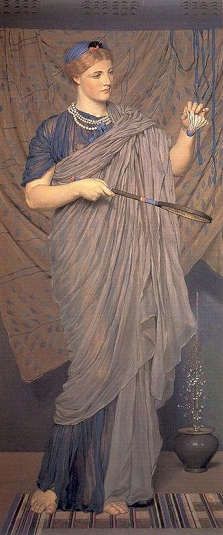 Shuttlecock, 1868, Albert Joseph Moore