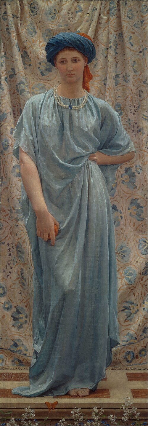 Sapphires, 1877, Albert Joseph Moore