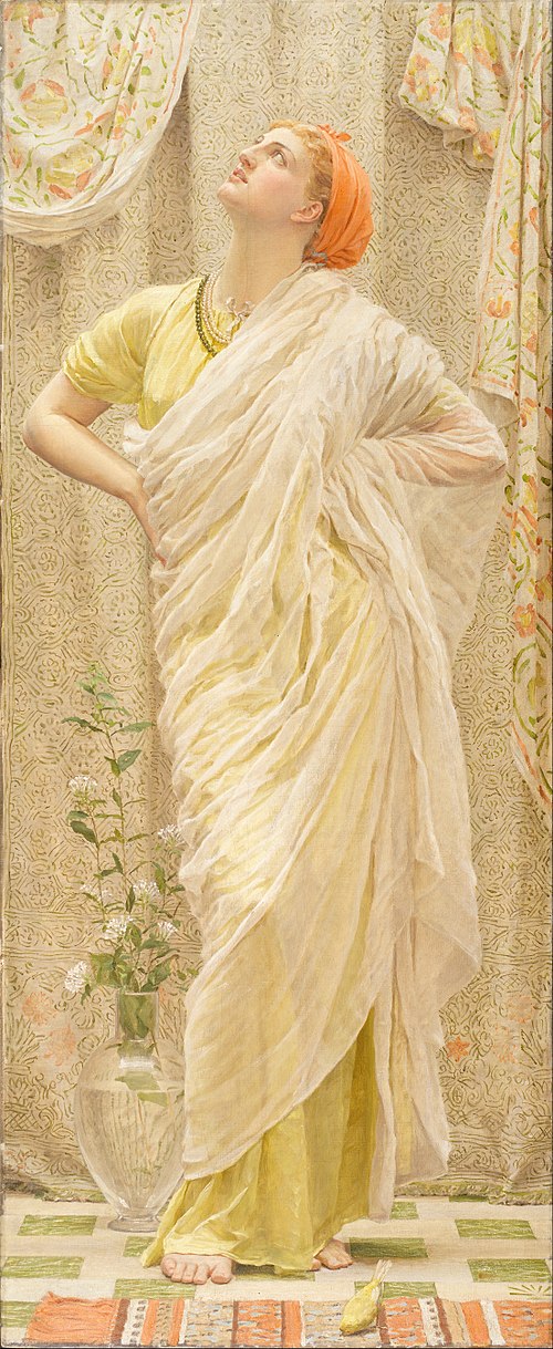 Birds (also known as "Canaries"), 1877, Albert Joseph Moore