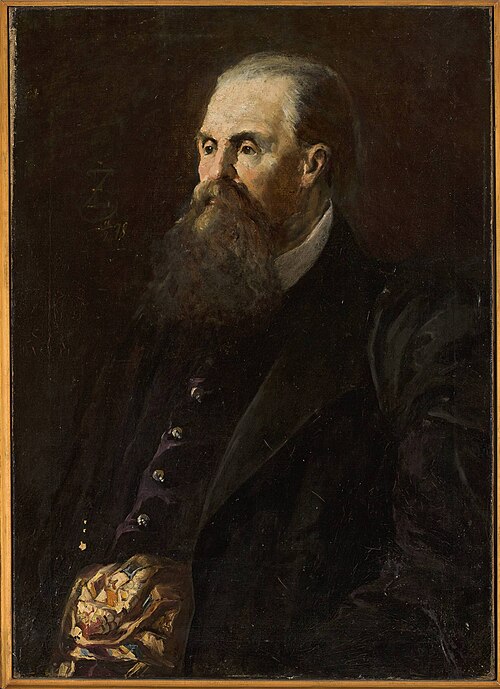 Portraif of a man – Mr. Zarewicz (?), 1878, Franciszek Żmurko