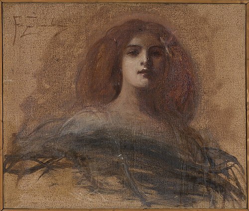 Red-haired woman, , Franciszek Żmurko