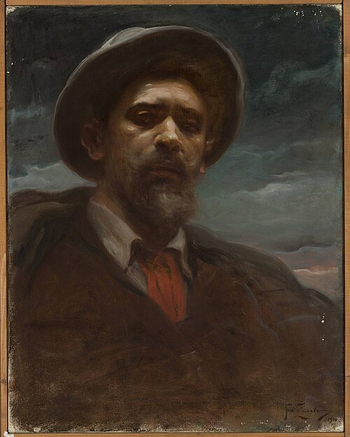 Autoportrait, 1900, Franciszek Żmurko