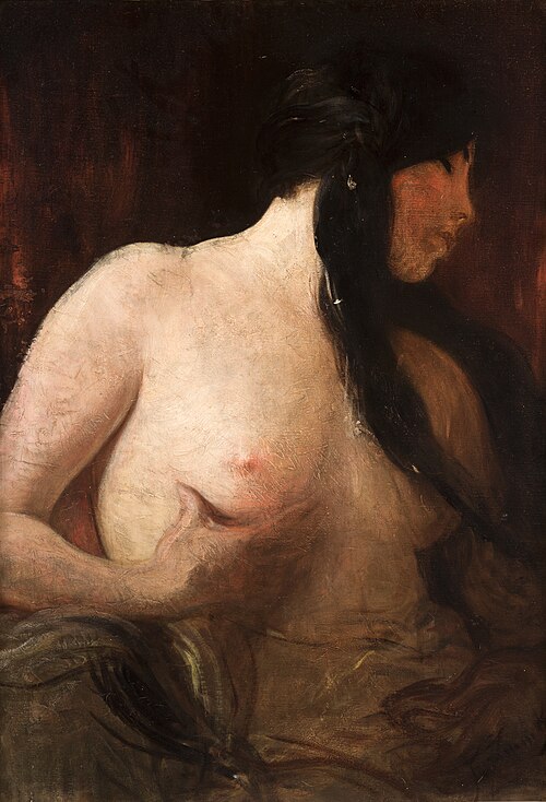 Tresses noires, 1907, Franciszek Żmurko