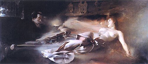 Faust's Vision, 1890, Franciszek Żmurko