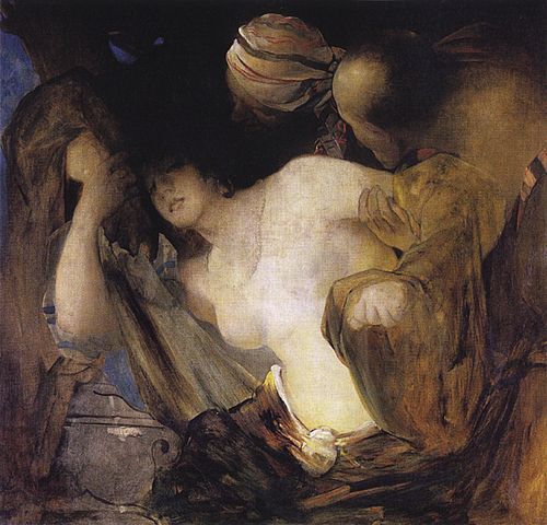 Suzanne et les vieillards, 1879, Franciszek Żmurko