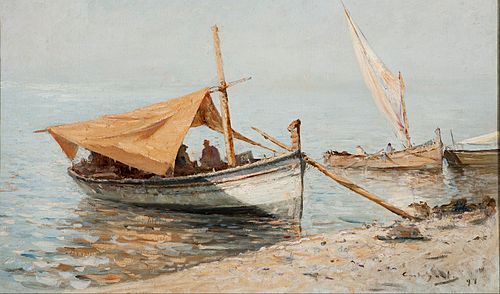 Afternoon in Toulon, 1893, Giovanni Battista Castagneto