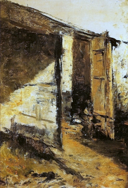 Backyard, 1897, Giovanni Battista Castagneto