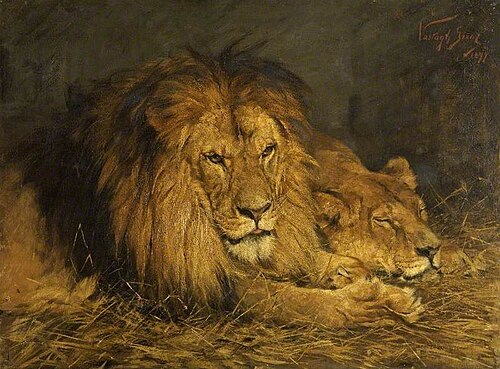 Repose, 1899, Géza Vastagh