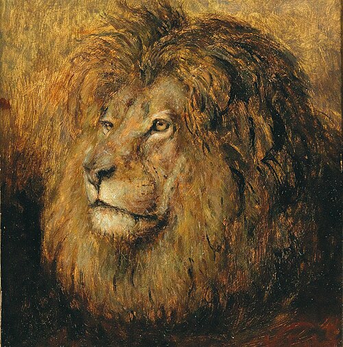 Löwenkopf, 1919, Géza Vastagh