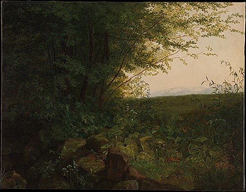 Au bord de la forêt, 1820, August Heinrich
