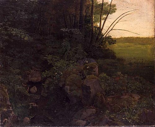 Au bord de la forêt, 1819, August Heinrich