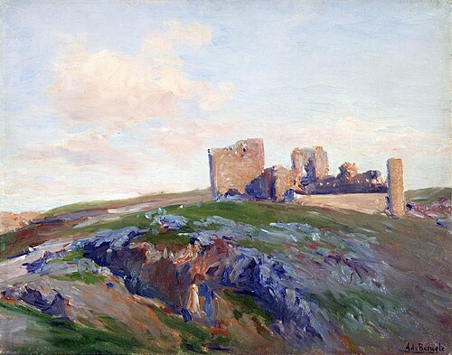 The Castle of San Servando, 1906, Aureliano de Beruete