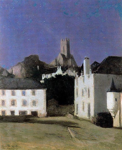 Quimperlé de noche, 1901, Aureliano de Beruete