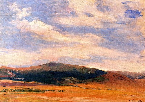 Paisaje en la provincia de Segovia, 1908, Aureliano de Beruete