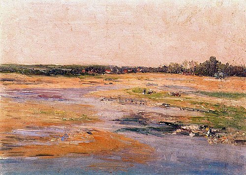 Paisaje de Vichy, 1906, Aureliano de Beruete