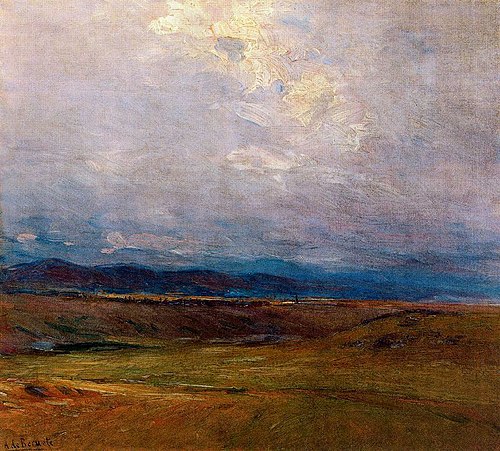 Paisaje de Segovia, 1908, Aureliano de Beruete