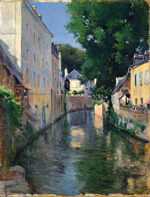 The River Isole at Quimperlé, 1901, Aureliano de Beruete