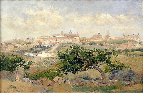 View of Toledo, 1907, Aureliano de Beruete