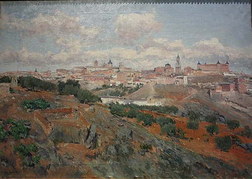 Vue de Tolède, 1904, Aureliano de Beruete