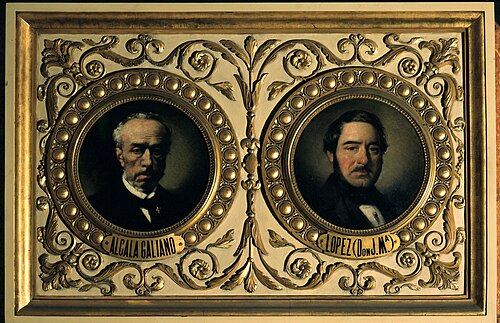 Antonio Alcalá Galiano, 1884, José Casado del Alisal