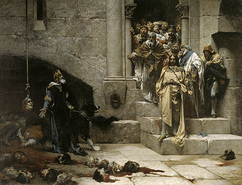 La campana de Huesca, 1880, José Casado del Alisal