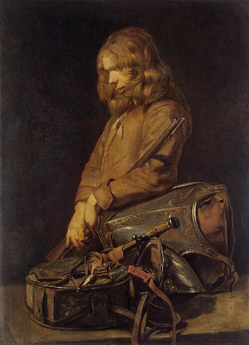Young Soldier, 1650, Frans Hals le Jeune