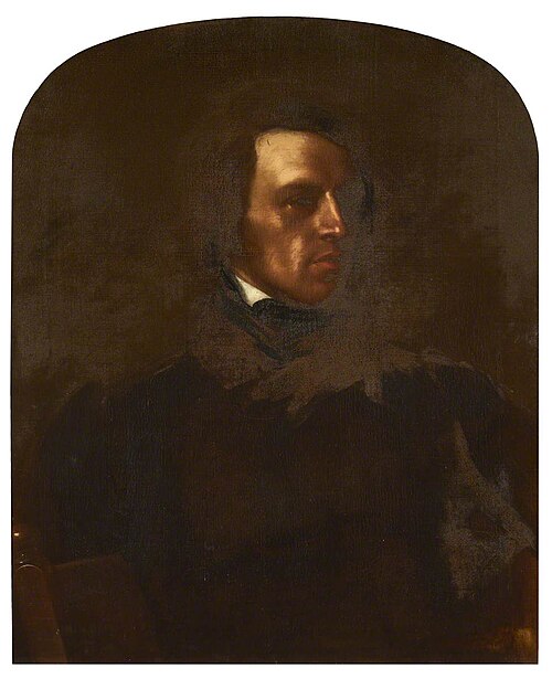 Alfred (1809–1892), Lord Tennyson, 1840, Samuel Laurence