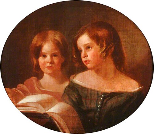 The Fletcher Children, 1850, Samuel Laurence