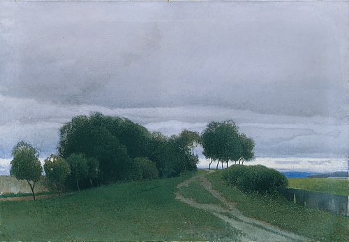 Trüber Abend, 1903, Ferdinand Brunner