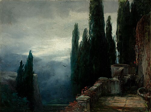 Grief (part of a triptych), 1897, Ferdinand Engelmüller
