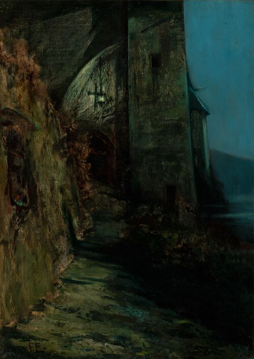 Desire (part of a triptych), 1897, Ferdinand Engelmüller