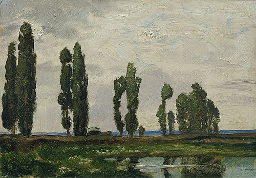Táborsko (aus der Mappe „16 Ansichten tschechischer Landschaften 'Česka Krajiná'“), 1902, Ferdinand Engelmüller
