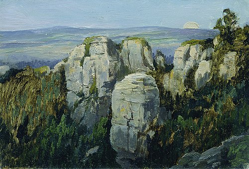 Prachauer Felsen, 1902, Ferdinand Engelmüller