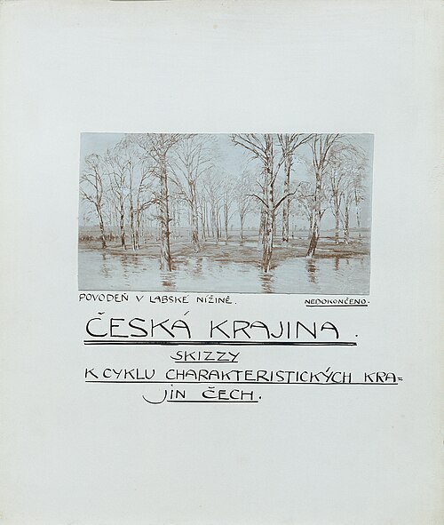 16 Ansichten tschechischer Landschaften "Ceska Krajiná", 1902, Ferdinand Engelmüller