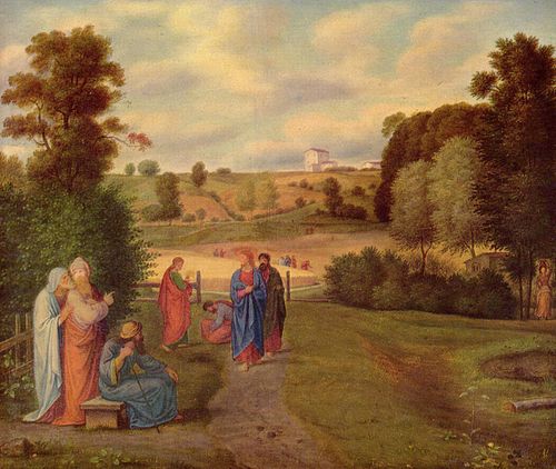 Jesus with Disciples, 1840, Ferdinand Olivier