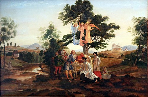 The Count of Habsburg, 1815, Ferdinand Olivier